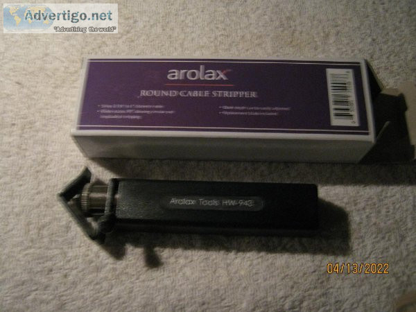 NEW in Box &ndashArolax &trade &ndash Round Cable Stripper