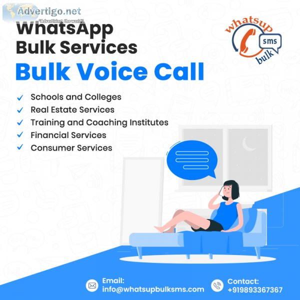 Bulk voice call service provider bhopal