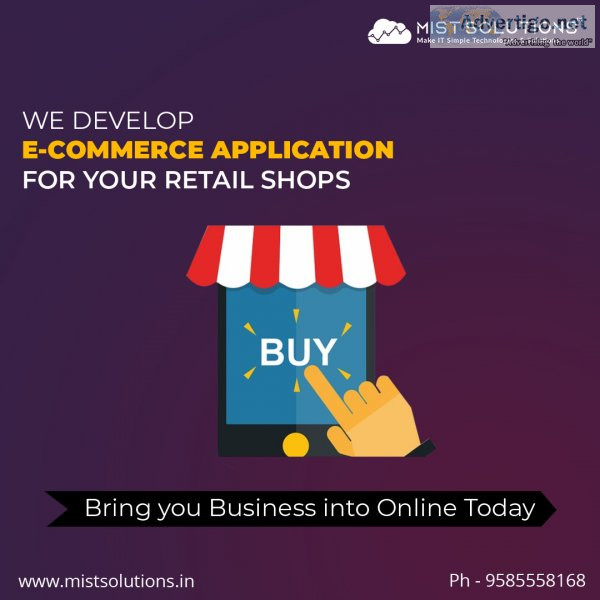 Mist solutions best e-commerce website developing company in coi