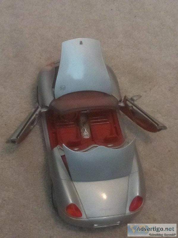 2000 Silver PORSCHE BOXSTER Diecast By Maisto