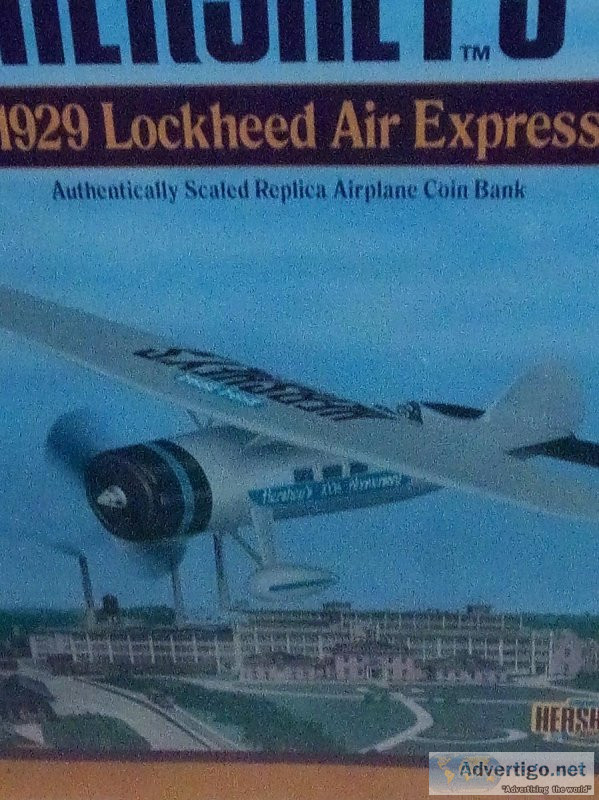 1929 Air Express Airplane Bank