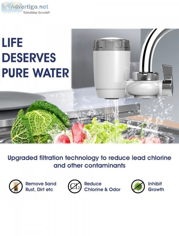 Wbm home faucet tap water purifier