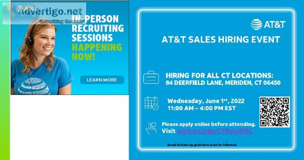 Retail Sales and Business Sales Executive Hiring Event 6.1.22