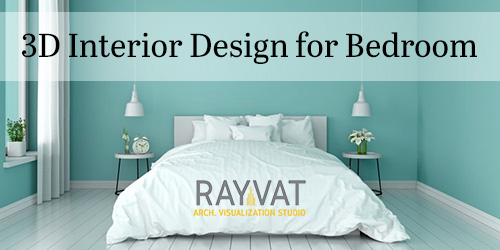 Bedroom of your dreams with 3d interior design