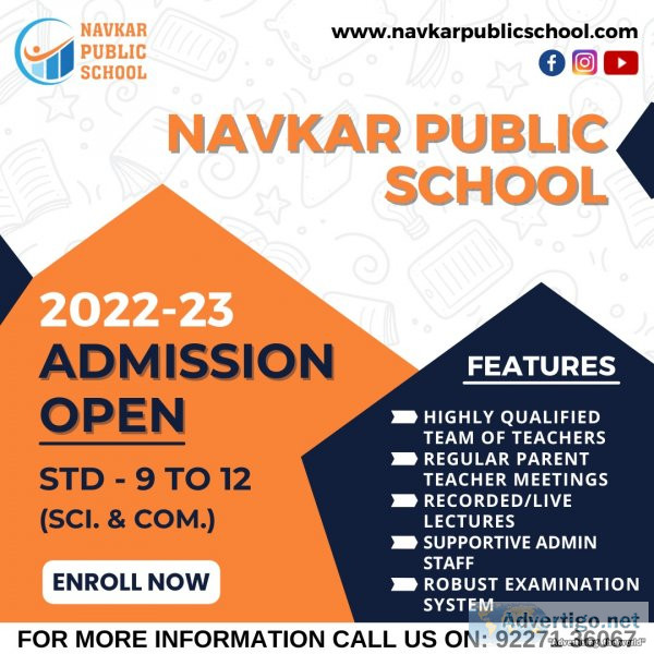 Navkar public school - best high secondary schools in ahmedabad