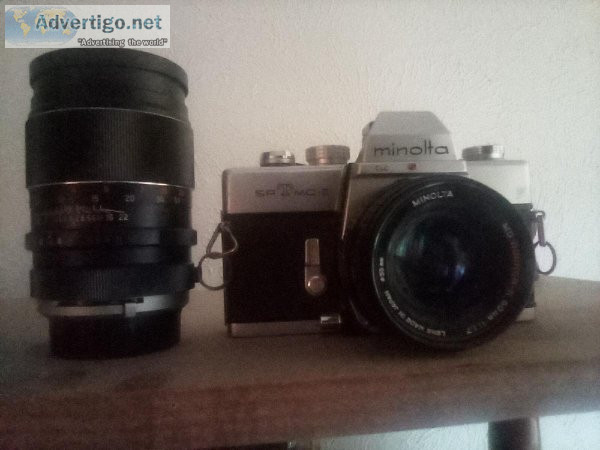 35 mm camera and lens for sale