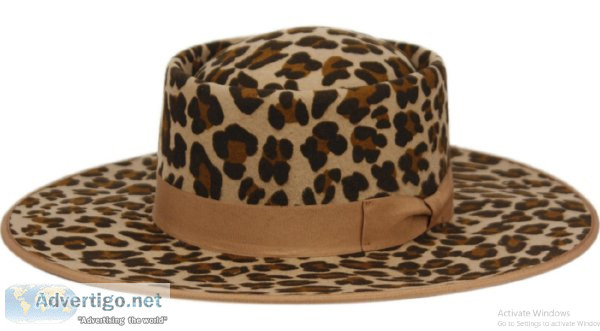 Best Fedora Hats  Leopard Pork Pie Online - Scarves and Fedoras