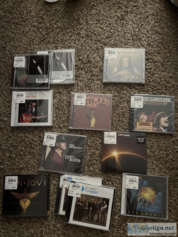 CDs Sell individually or bulk. Name Price
