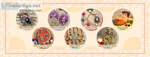 Now you can send rakhi online by aarav rakhis