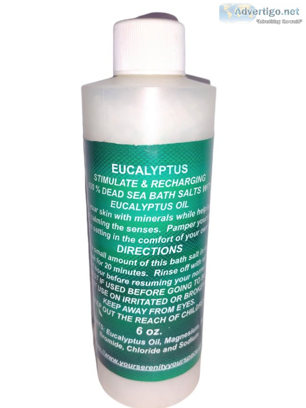 6 oz. EUCALYPTUS BATH SALTS