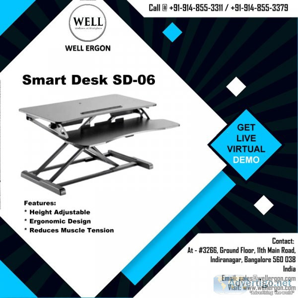 Ergonomic smart desk | well ergon | 9148 55 3311