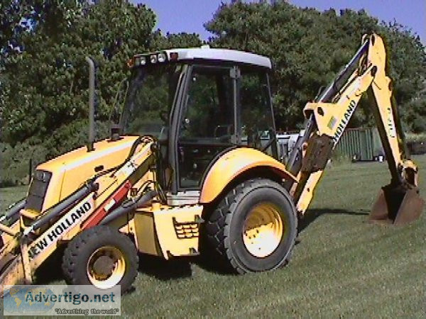 2007 New New Holland B110 Tractor Loader Backhoe