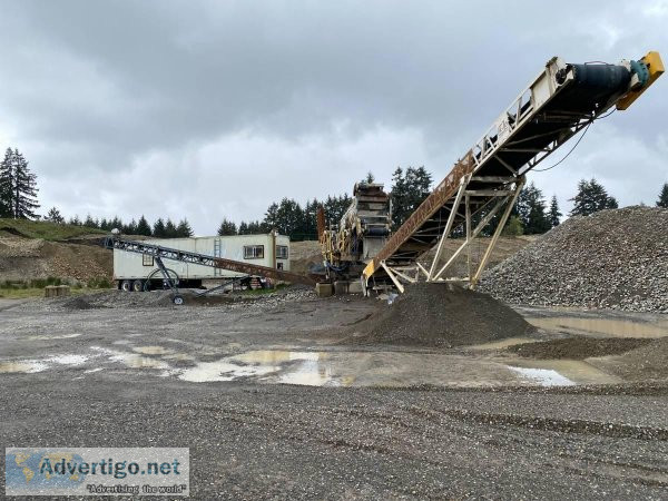 El Jay  Cedar Rapids Cone Crusher Plant For Sale In Tumwater Was
