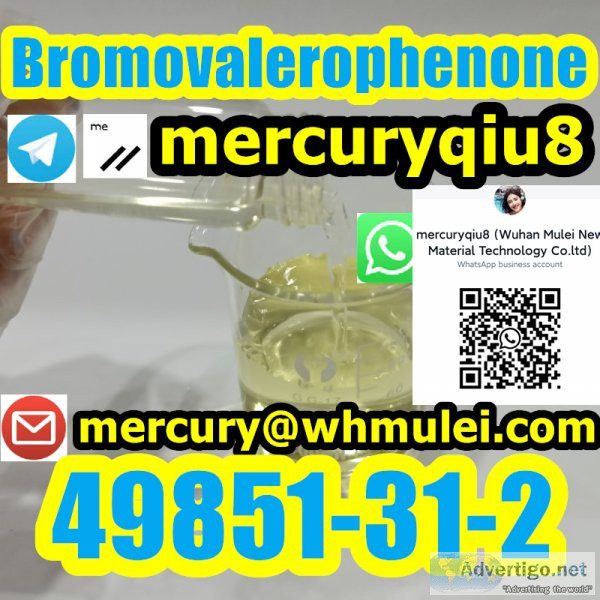 Factory price 2-bromo-1-phenyl-1-pentanone cas 49851-31-2 bromov