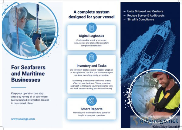 Boat maintenance software - SeaLogs Limited