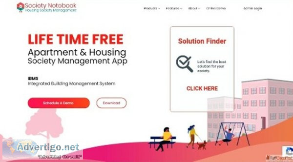 Life time free apartment & housing society management app