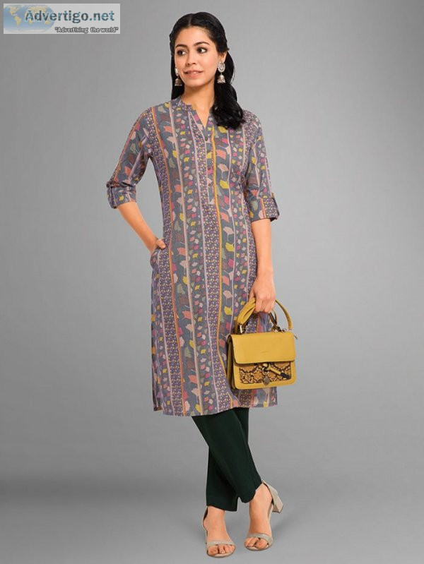 Shop the latest designs of women kurtis online india at beyoung