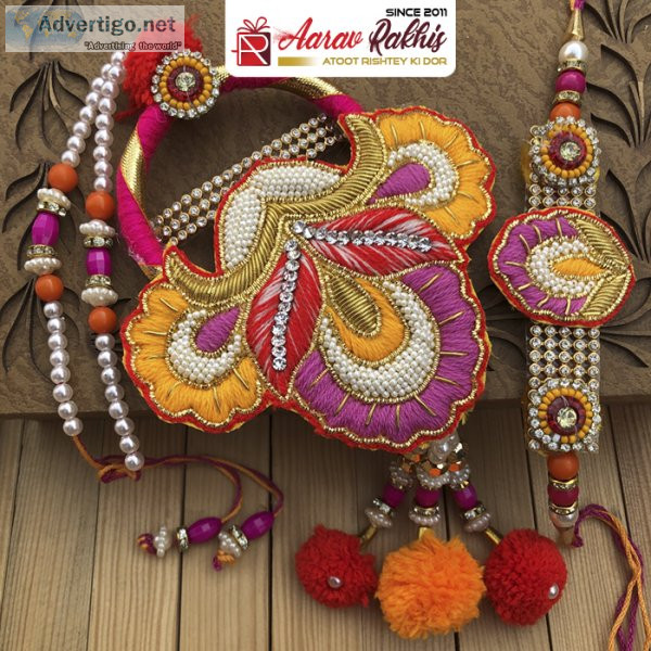 Now you can buy and send rakhi online with aarav rakhis