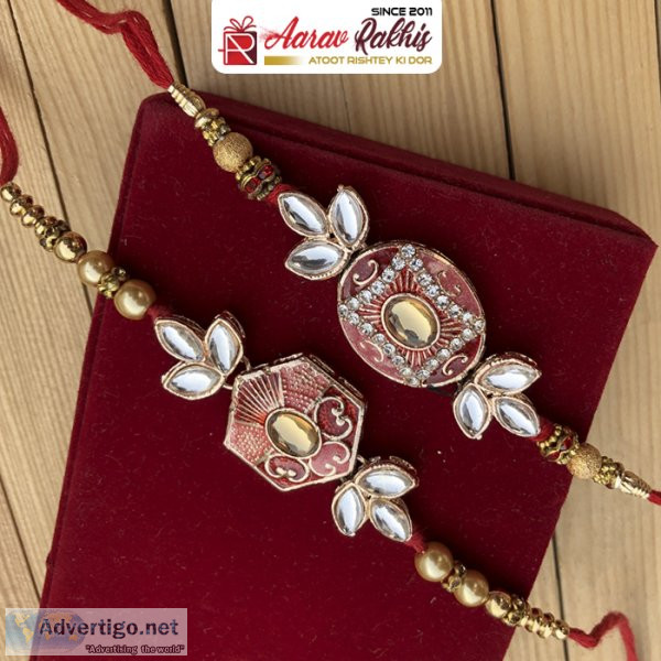 Now you can buy and send rakhi online with aarav rakhis