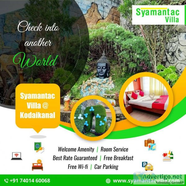 Luxury home stay in kodaikanal | wood house in kodaikanal