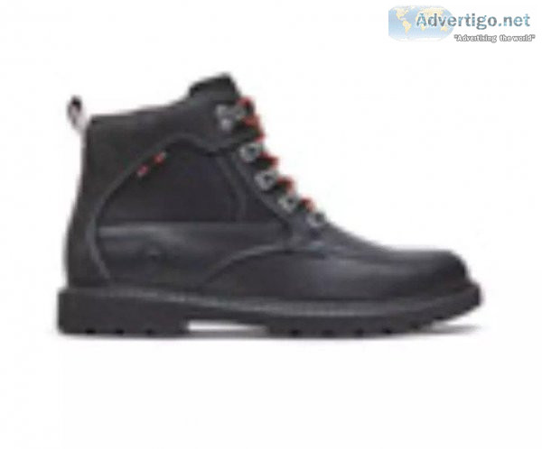Get Dunham Strickland Chukka Waterproof Boot - Black LeatherSued