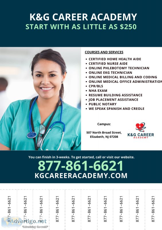 KandG Career Academy - 4-Week Phlebotomy Technician Classes