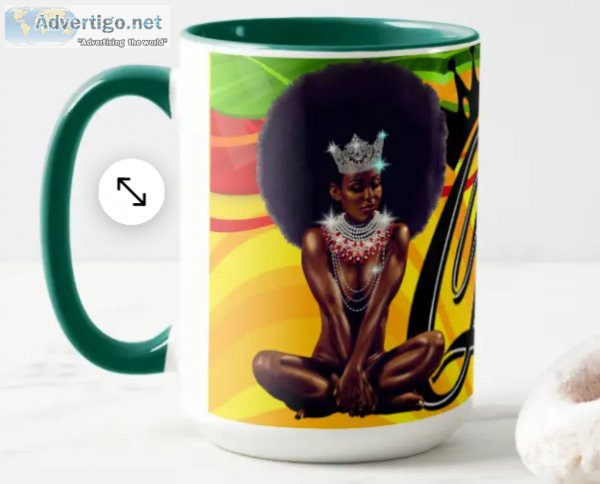 Afro Beautiful Queen Mug