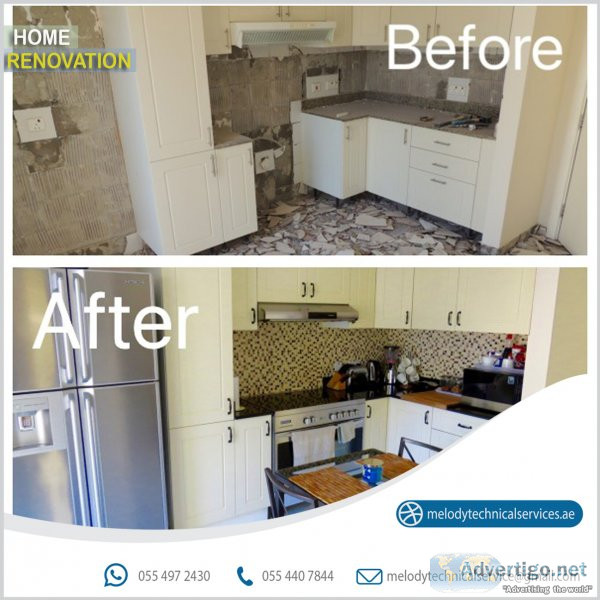 Home renovation services in uae