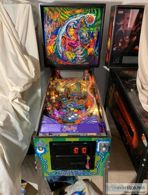 Cirqus Voltaire Pinball Machine by Bally