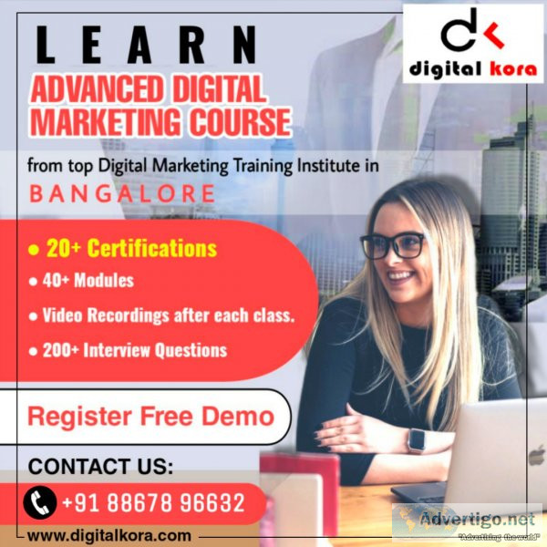 Digital marketing courses in bangalore