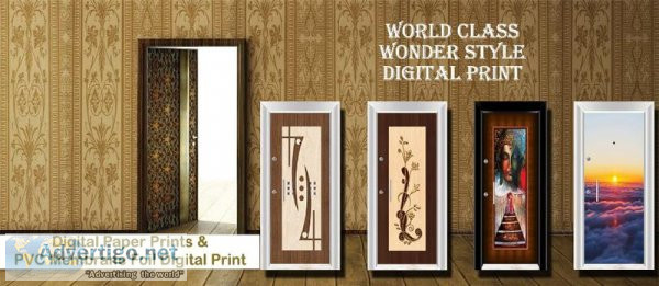 Laminate door skin | digital paper print 