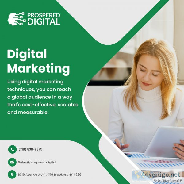 Digital marketing agency new york - prospereddigital