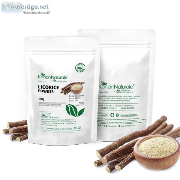 Kerala naturals licorice root powder 100 gm