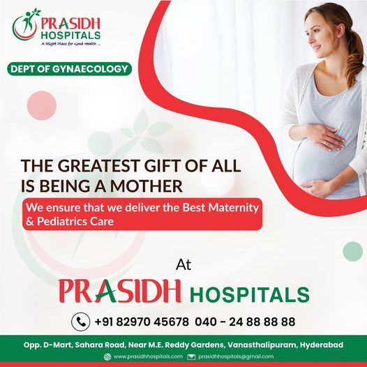 Gynecology hospital in lb nagar - prasidh hospitals