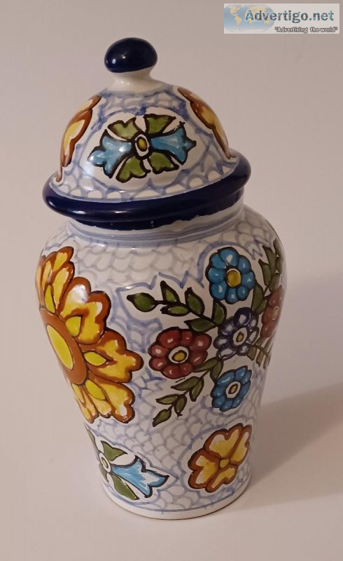 Colorful Vase with Top