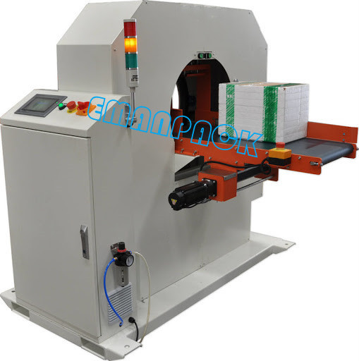 Orbital tape wrapping machine