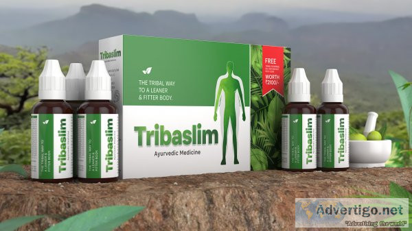 Use tribaslim slimming drops and lose weight at home