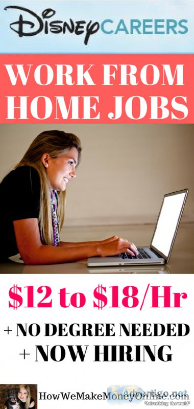 Work from home Disney jobs