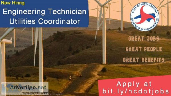 Engineering Technician III - Utilities Coordinator - NEW HIGHER 