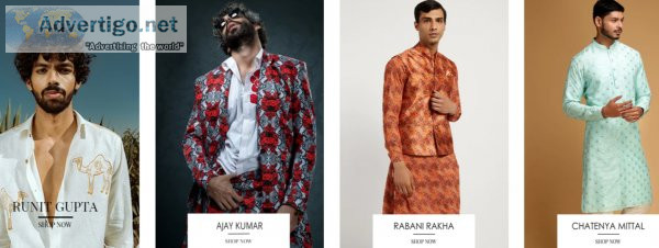 Indian luxury wear for men and womens wear