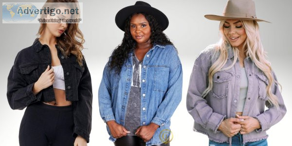 Denim Jackets for Women - Long Island