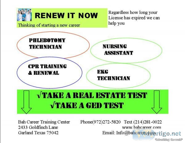 Phlebotomy and EKG Training ASAP