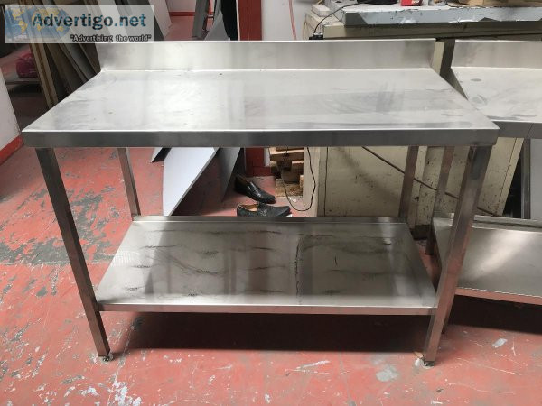 Commercial Stainless Steel Benches