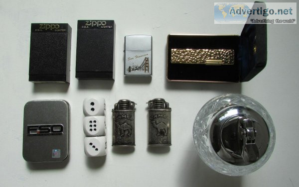 Vintage Lighters  Zippo and others