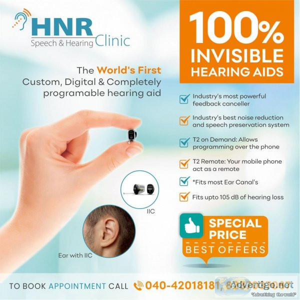 Hearing clinic hearing aid services in hyderabad