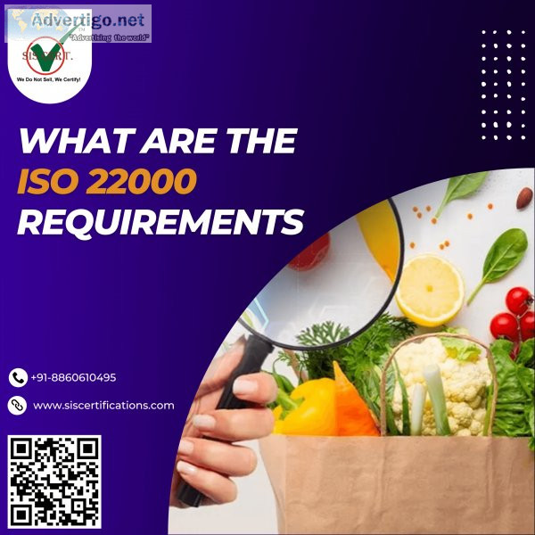 What are the iso 22000 requirements