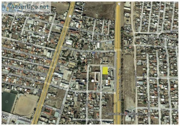 Venta de Terreno en Predios Urbanos Playas de Rosarito 1350m2