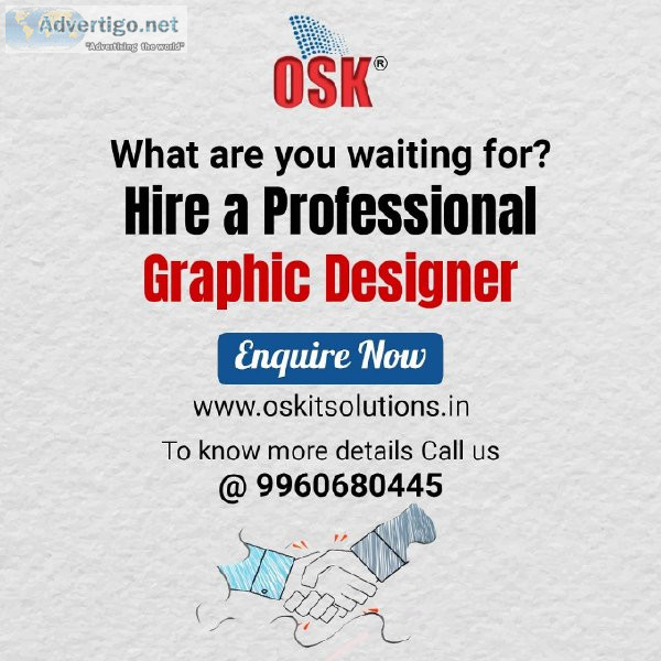 Urgent requirement for Graphic Designer...