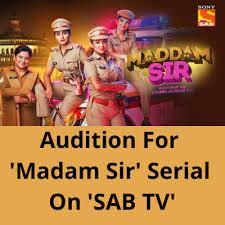 9372199280 SAB TV AUDITIONS ONLINE -2022-23 FOR SERIALS -MADAM S