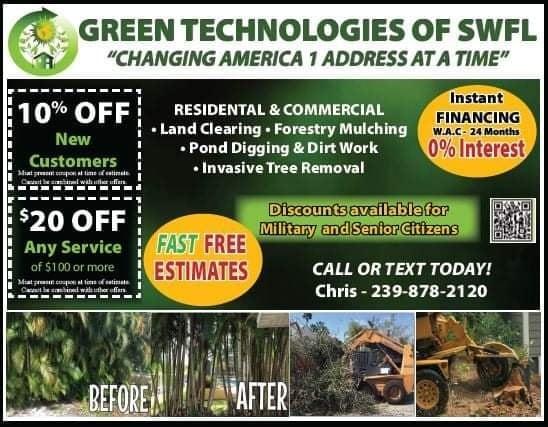 FINANCING FREE ESTIMATE LAND CLEARING FULL SERVICE TREE COMPANY